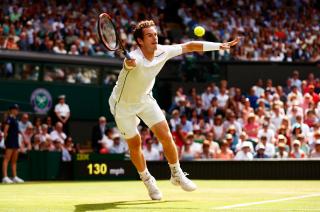 Andy Murray will face Roger Federer on Friday at SW19